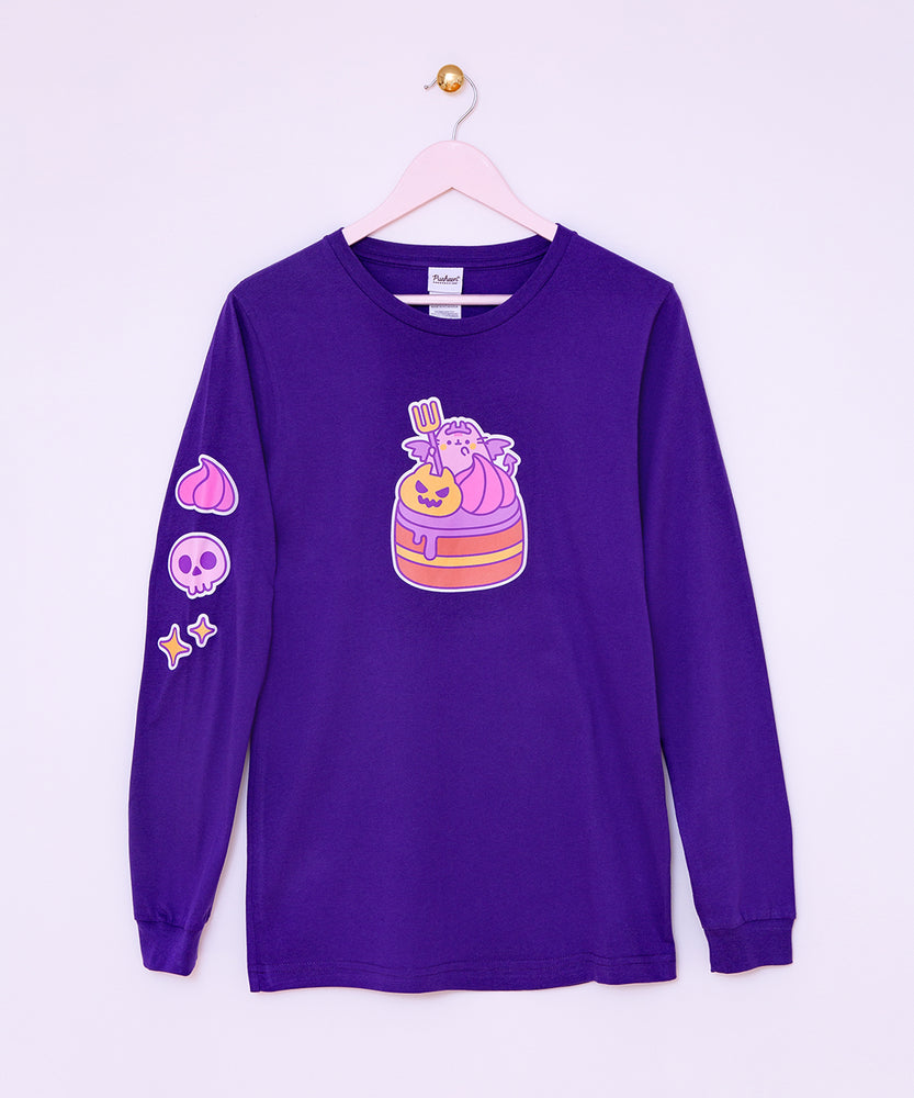 Devil’s Food Cake Pusheen Long-Sleeve Unisex Tee