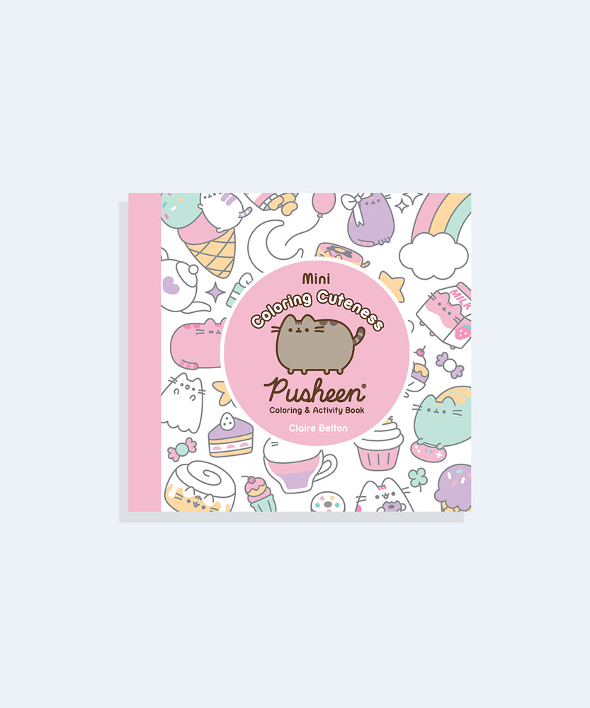 Mini Coloring Cuteness: A Pusheen Coloring & Activity Book