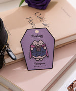 Vampurr Deluxe Pin on its purple and black backer card. The text on the paper card says "cggcw" and "Vampurr Deluxe Pin."