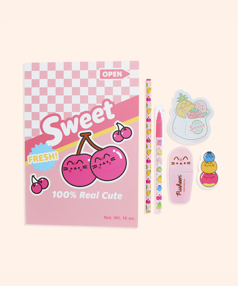 Pusheen Fruits Stationery Set