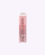 Back view of the Berry Best Pusheen Lip Oil. The back includes ingredient information as well has instructions for how to use the product.