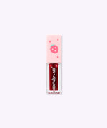 Back view of the Berry Best Pusheen Lip Oil. The back includes ingredient information as well has instructions for how to use the product.