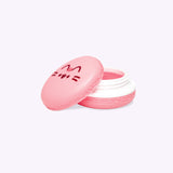 Side view of the Pusheen Lip Balm. On the edges of the container are ridges to help the customer open the component.