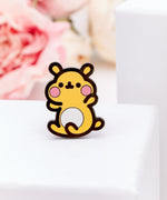 Cheek the Hamster Pin